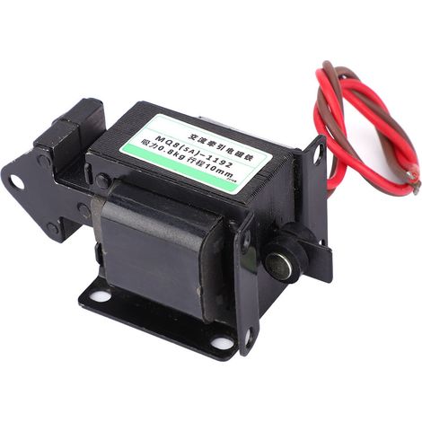 Aimant de traction AC Électroaimant haute qualité 220 V CA 7,9 N Course de 10 mm MQ8(SA)-1192