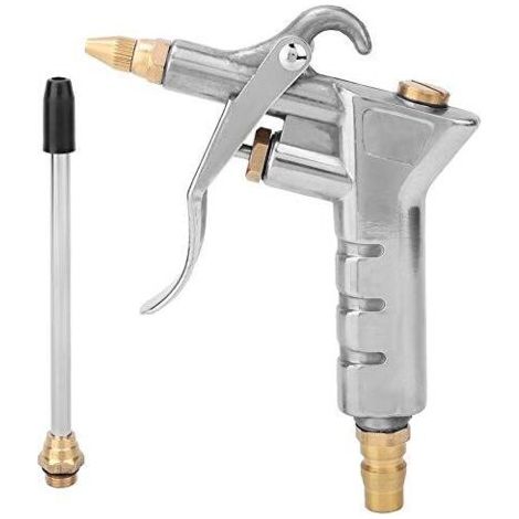 Pistolet à poussière puissant, pistolet à air haute pression à longue bouche, compresseur d'air, accessoires de pompe à air, outil de nettoyage de la poussière (1/4)