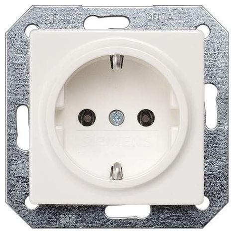 Siemens DELTA i-system Toma de corriente SCHUKO, blanco, 5UB1551