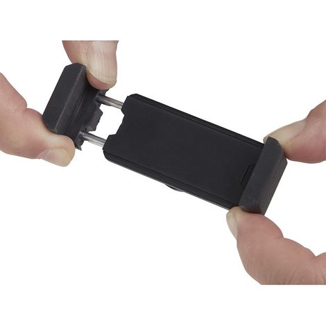 Supporto universale per smartphone da auto con presa sicura (1/3)