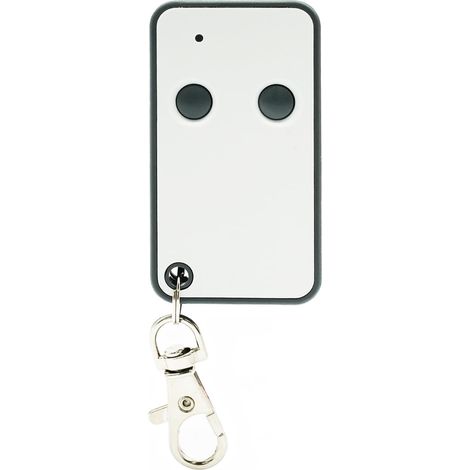 433,92 Telecommande Portail, 2 Canaux Télécommande Porte de Garage Compatible avec Roger E80 TX52R/E80 TX54R/ H80/TX1M80, Code Fixe, Bip Portail Porte De Garage (Lot de 1) (1/5)