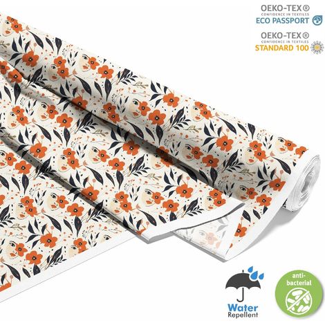 TESSUTI DECORATIVI PER ESTERNI OXFORD - Motivo Femminile  DX10266 (1/5)