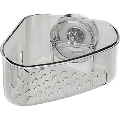 Porte-éponge Pour Évier Support Ventouse Panier Drainant Organisateur Salle Porte-Éponge Angle Évier Et Organisateur De Cuisine Support Brosse Savon Rangement Organisation Pour Salle De (1/5)