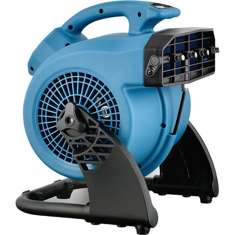 Ventilatore nebulizzatore portatile, potenza 120W, flusso d'aria 600 CFM (1/2)