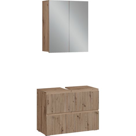 Conjunto de muebles de baño Takumi, Artesano, 2 partes, Vicco (1/5)