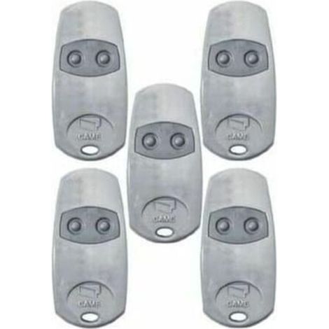 Pack de 5 TOP-432EE Télécommande Motorisation Portail Porte de Garage Compatible CAME TOP-432EETOP-432EV,TOP-432NA (SKU produit : 95331066 SKU Offr (1/4)
