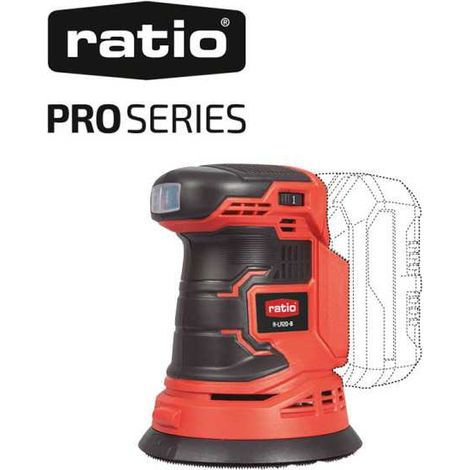 Lijadora Rotorbital Ø125mm RLR20-B RATIO PRO