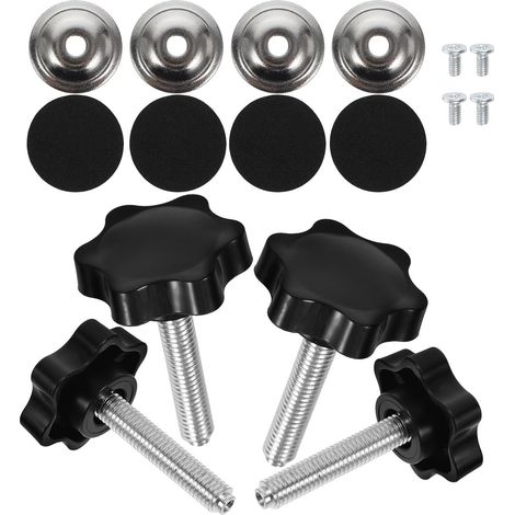 Lot de 4 boutons avec boulon M8 forme spéciale conception (1/5)