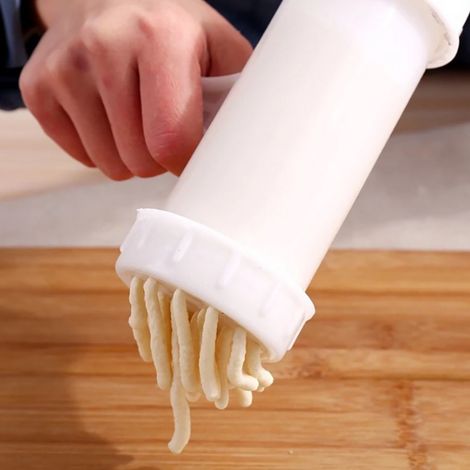 Manuelle Nudelmaschine aus Kunststoff, Nudelpresse, Spaghettimaschine, manuelles Küchengerät (1/5)