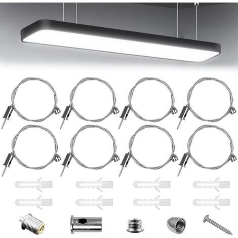 Cable Kit, 1.5mm Steel, Adjustable Pendant Light, LED Panel, Indoor (1/5)