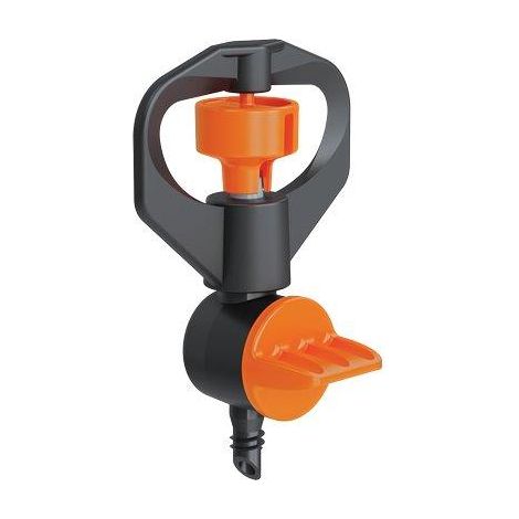 MICROIRRIGATORE ROTANTE + RUBINETTO SELF CLABER - RAINJET 91249 360 ° LT/H 165 1/4 CF=PZ 5- 10 confezioni (1/2)