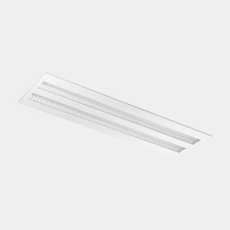 Plafon de Techo Finelight Rectangular 1200X300 35W Blanco Neutro 4000K Cri 80 On-Off Bl (1/2)