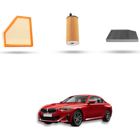Kit Tagliando 4 filtri compatibile con Bmw Serie 2 (G42,G87) 220d hybrid 140kw dal 2021 (1/5)