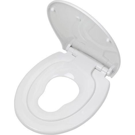 Tiger Tulsa Abattant WC enfants avec softclose 37.1x5x45cm thermoplast blanc (1/5)