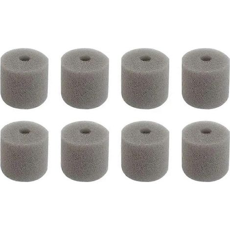 Lot de 8 éponges filtrantes pour réservoir d'eau propre, compatibles avec les aspirateurs Narwal J1/J2/J3. Pièces de rechange pour outils de nettoyage ménager. (1/5)