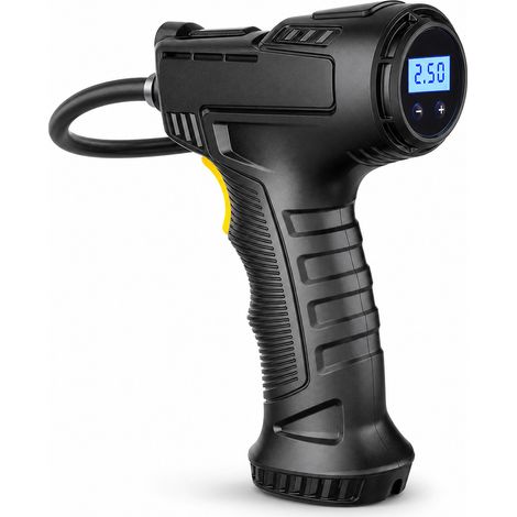 Portable Cordless Car Compressor with Lamp 203 mm (1/5)
