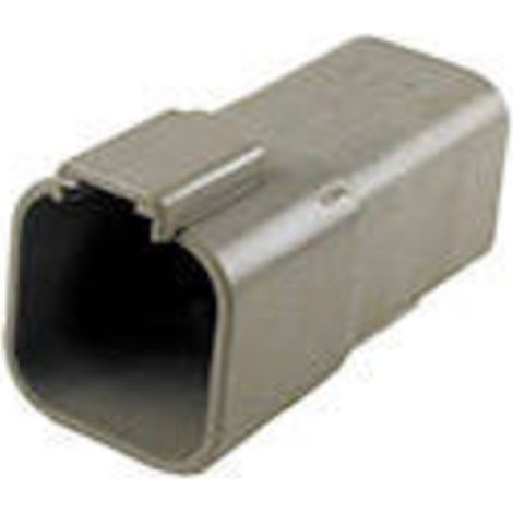 TE Connectivity DT04-6P-C015 Rundstecker Stecker, gerade Gesamtpolzahl: 6 Serie (Rundsteckverbinder)