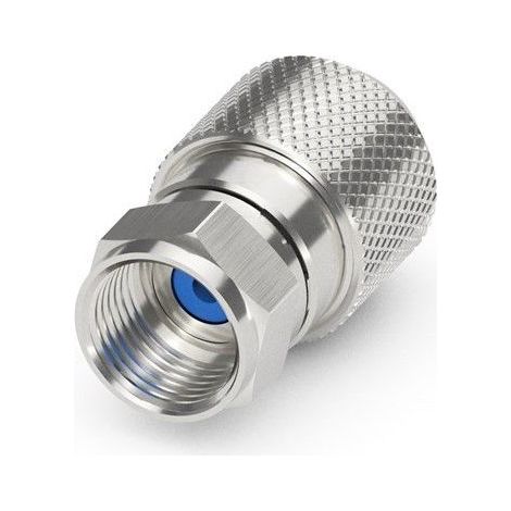 Goobay Confezione 10 Adattatori F per Cavi Diametro 6,8/7mm (1/5)