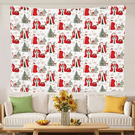 Tapisserie verticale aux couleurs vives pour chambre à coucher, séchage rapide, idéale pour la décoration de la pièce. 150x130cm (1/5)