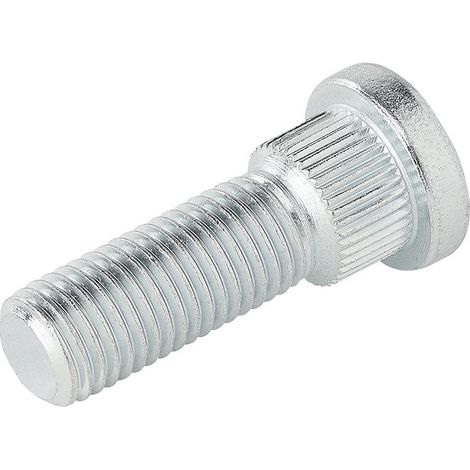 Bullone ruota M12x1,5 zigrinato 14,5 mm (1/5)