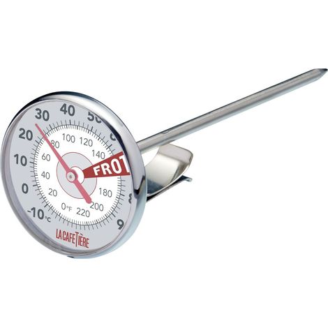 La cafetière Milchthermometer aus Edelstahl