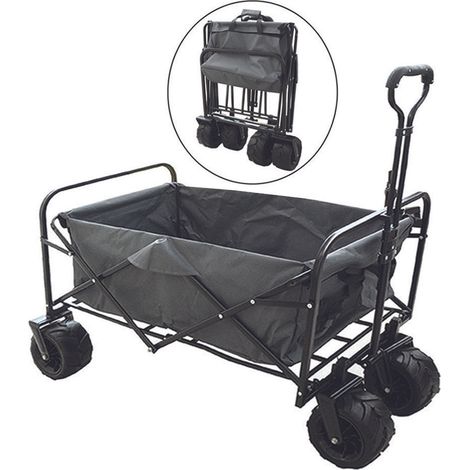 CARRELLO PIEGHEVOLE PORTATILE ESTENDIBILE MULTIUSO