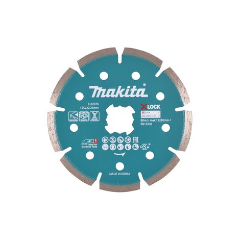 MAKITA E-02076 X-Lock Segmented diamond disc 125mm
