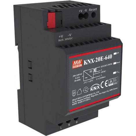 MeanWell KNX-20E-640 - Alimentatore LED 19,2W 640mA 30V KNX