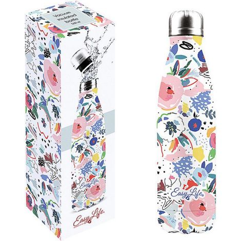 Bouteille Isotherme - Acier Inoxydable - 0,5 L - Double Paroi - Bureau Sport Extérieur - 1 Pièce (1/2)