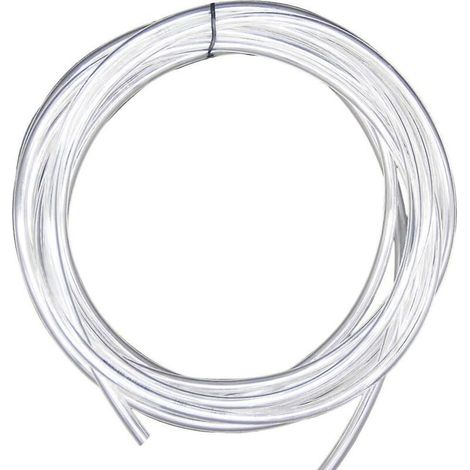 Tuyau en PVC de 3 m (6 x 4 mm) pour le transport d'eau, d'air, de carburant et d'huile (1/5)