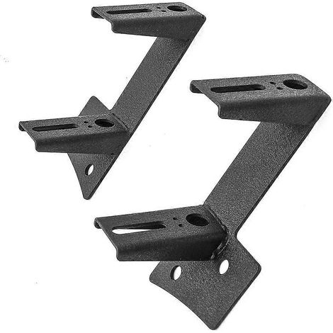 LED-Arbeitsscheinwerfer-Montagesatz (1 Paar) - Doppelte A-Säulen-Montagehalterungen für Jeep Wrangler JK JKU 2-Türer und 4-Türer (2007-2017) (1/5)