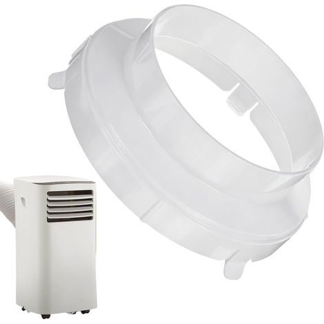 Raccord pour tuyau d'évacuation de climatiseur portable Pièces anti-fuite Raccord de tuyau d'évacuation de climatisation pour maison, bureau, chambre, garage, camping-car (1/5)