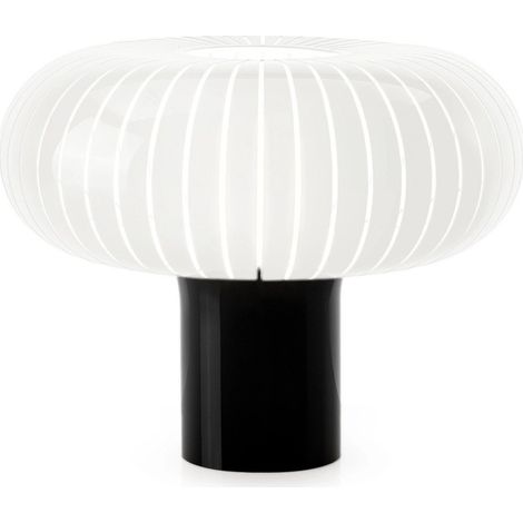 Lampada da tavolo TERESA 11W 2700K in PMMA Bianco Nero Kartell 09105BN (1/2)
