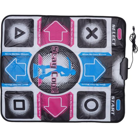 Tapis de danse lumineux interactif USB pour, avec plusieurs choix de jeux et tapis de danse en PVC antidérapant (1/5)
