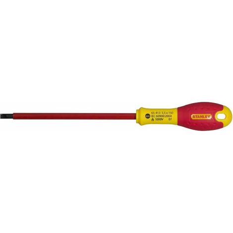 Cacciavite Stanley Fatmax VDE piatto 4100