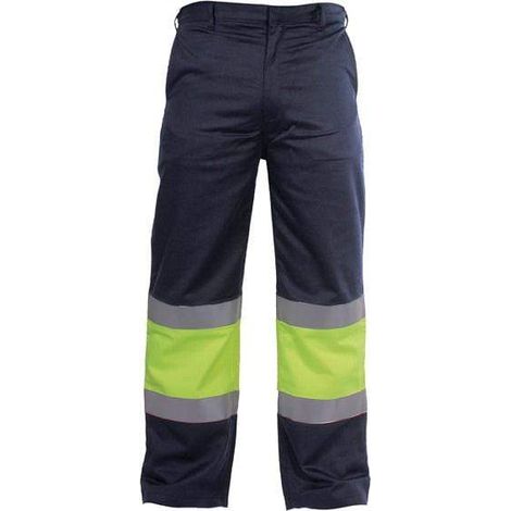 3L WLH200 Pantalon Alta Visibilidad Ignifugo Welder AzulLL Azul