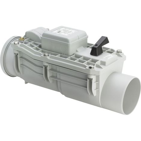 Rückstausicherung Grundfix 4987.3 in 150mm Kunststoff grau (1/2)
