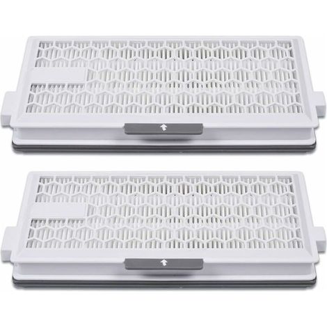 Lot de 2 filtres HEPA Airclean Plus 50 pour aspirateurs Miele – Filtration jusqu\\'à 0,3 micron – Compatible Complete C3, C2, S4, S5, S6, S8 - S8340 (1/5)