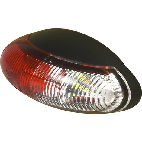Feu de gabarit 10-30V rouge/blanc 60x34mm LED (1/4)