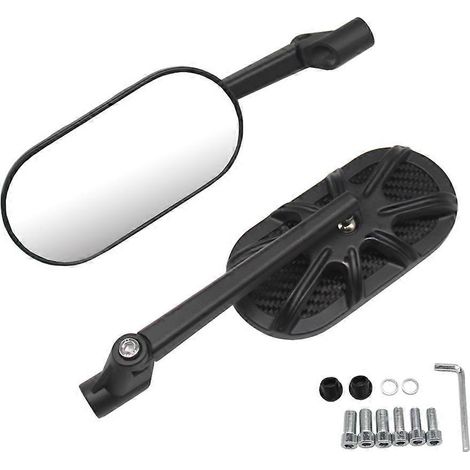 Rétroviseur arrière convexe avec boulons de 8 et 10 mm, vision haute définition (1/5)