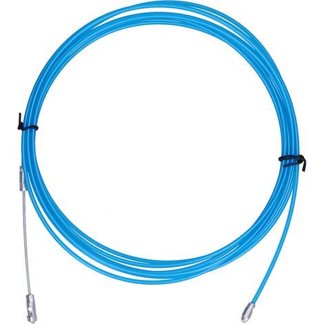 Stahlseillitzen, blau kunststoffummantelt, hochfest für Aufzugskräne, 15 m / 16,4 yd (1/5)