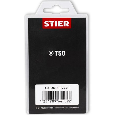 Grand pack d'embouts STIER TX T50 (1/5)