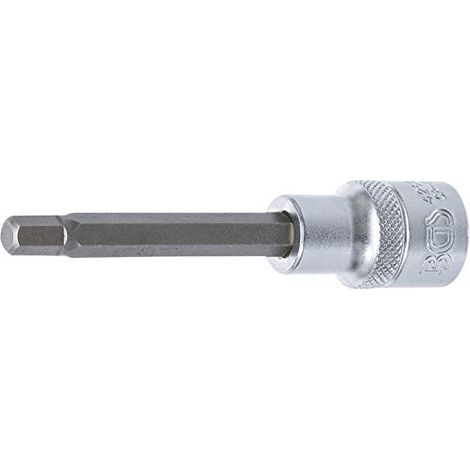 BGS  punta  lunghezza  100  mm  attacco  quadro  interno  12,5  mm  (1/2")  esagono  interno  7  mm  -  4262 (1/3)