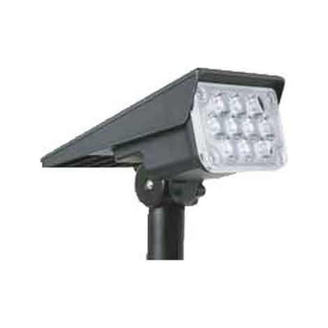 FARETTO SOLARE A LED CARDINALE 4W - Colore nero