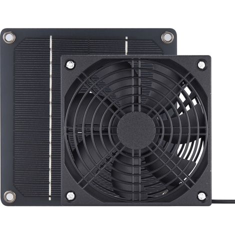 Longue durée de vie solaire extérieure à grande vitesse de ventilateur d'extraction d'animal familier de ventilateur d'extraction solaire 3W (1/4)