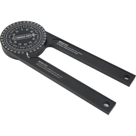 Winkelmesser für die Holzbearbeitung (0360°) aus Aluminiumlegierung - Winkelmessgerät (1/5)