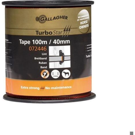 Cerca eléctrica Gallagher turbostar conductividad 40 veces resistente UV