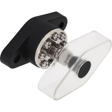 Bornier de distribution M10 300A intensité max 3/8 pouces bloc de jonction batterie plot fileté barre omnibus (1/5)