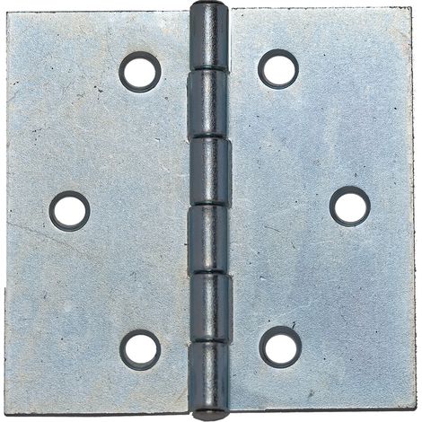 CERNIERA QUADRA IN ACCIAIO ZINCATO ART.121 mm 30 x 30- 24 pezzi  - ALDEGHI LUIGI