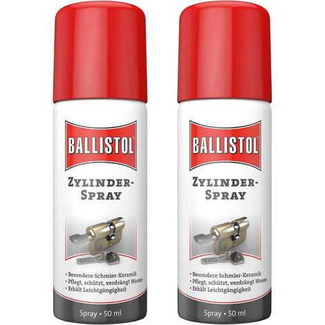Spray pour cylindres BALLISTOL, 50 ml, lot de 2